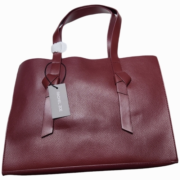 Rachel Zoe Arialith Bordo Rouge Tote Bag - Picture 1 of 16
